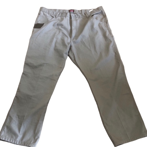 Wrangler Workwear Rigg Five Pocket Light Brown Tan Carpenter Work Pants - Picture 1 of 12
